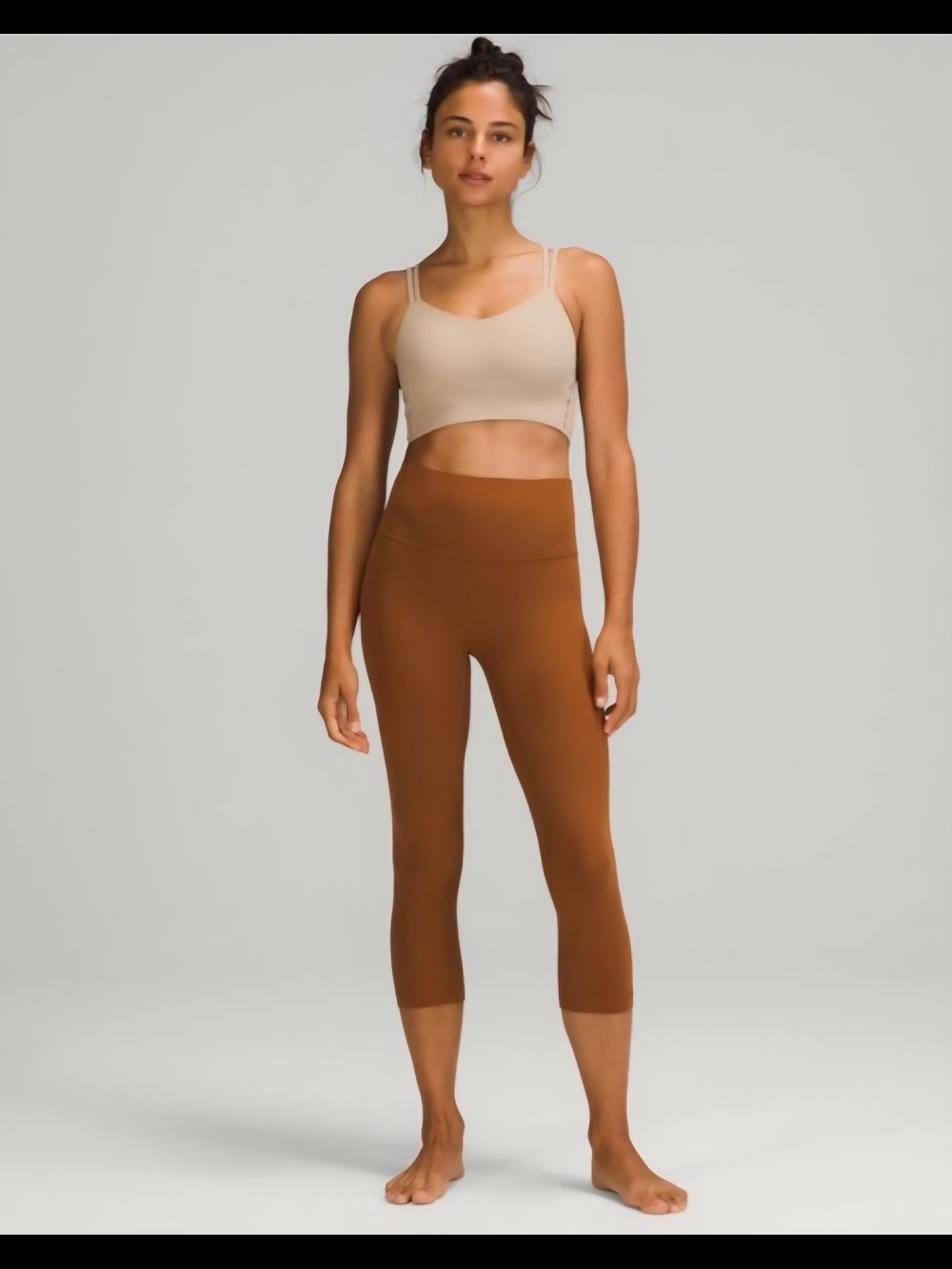 Lululemon Align High-Rise Crop 21" Leggings Copper Brown size 10 NWT